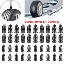 60Pcs Tire Repair Screws Plugs, Self-Service Tyre Repair Vacuum Rubber Nails Kit For Car/Motorcycle/Truck/Tractor Puncture Fast Tyre Repair Supplies - 1 - 查看 1