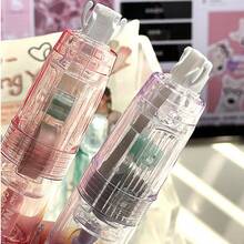 1 pieza Cinta correctora con forma de bolígrafo, utilizada para modificar errores tipográficos, suministros escolares y de oficina creativos con núcleos rellenables, temporada de regreso a clases, útiles escolares, útiles para estudiantes, oficina, regalos navideños