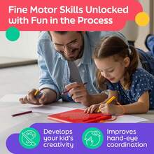 TendenciaTablero De Dibujo Magnetico Didactico Educativo Niño JugueteCalidad premium - Rojo - Ver 4