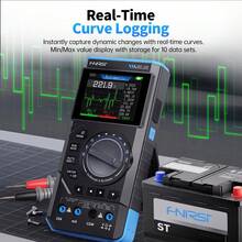 DST-210 3-i-1 digital oscilloskop multimeter 19999 räkningar 10MHz 48Msps bärbart oscilloskop för bil, elektriskt verktyg - Multifärgad - Visa 4