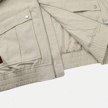 Converse 男士 Chuck Taylor SEASONAL 梭织夹克，MCJ394-W9F - 米色 - 查看 5