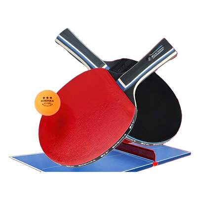 TendenciaSet Profesional De Raquetas De Ping Pong Con PelotasCalidad premium