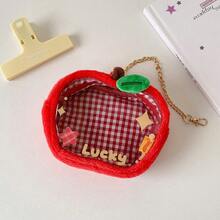 Cartoon Apple Star 3D Outdoor Baby Walking Bag Travel Transparent Pendant Bag - Ngôi sao vàng - Xem 8