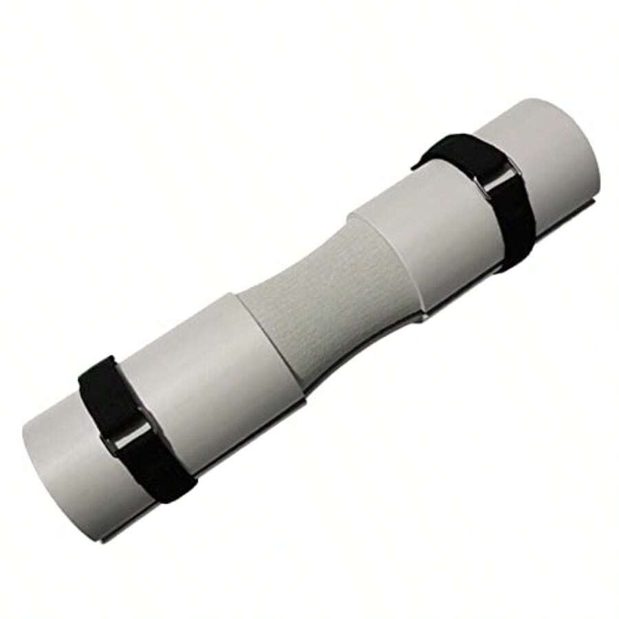 XGKAlmoaa para Barra de Fitness Almoaa para Sentaas con Barra Gruesa Color Puro de a Densidad ómica con Correa para Empuje de Cadera Gris - como en la foto - Ver 1