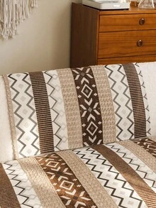 1 Vỏ bọc ghế sofa phong cách Bohemian, Đệm ghế sofa thiết kế nhiều màu sắc cho mọi mùa, Tấm lót ghế sofa bảo vệ thân thiện với thú cưng, Thích hợp cho ghế sofa 1 chỗ ngồi, 2 chỗ ngồi, 3 chỗ ngồi, 4 chỗ ngồi - màu nâu - Xem 7