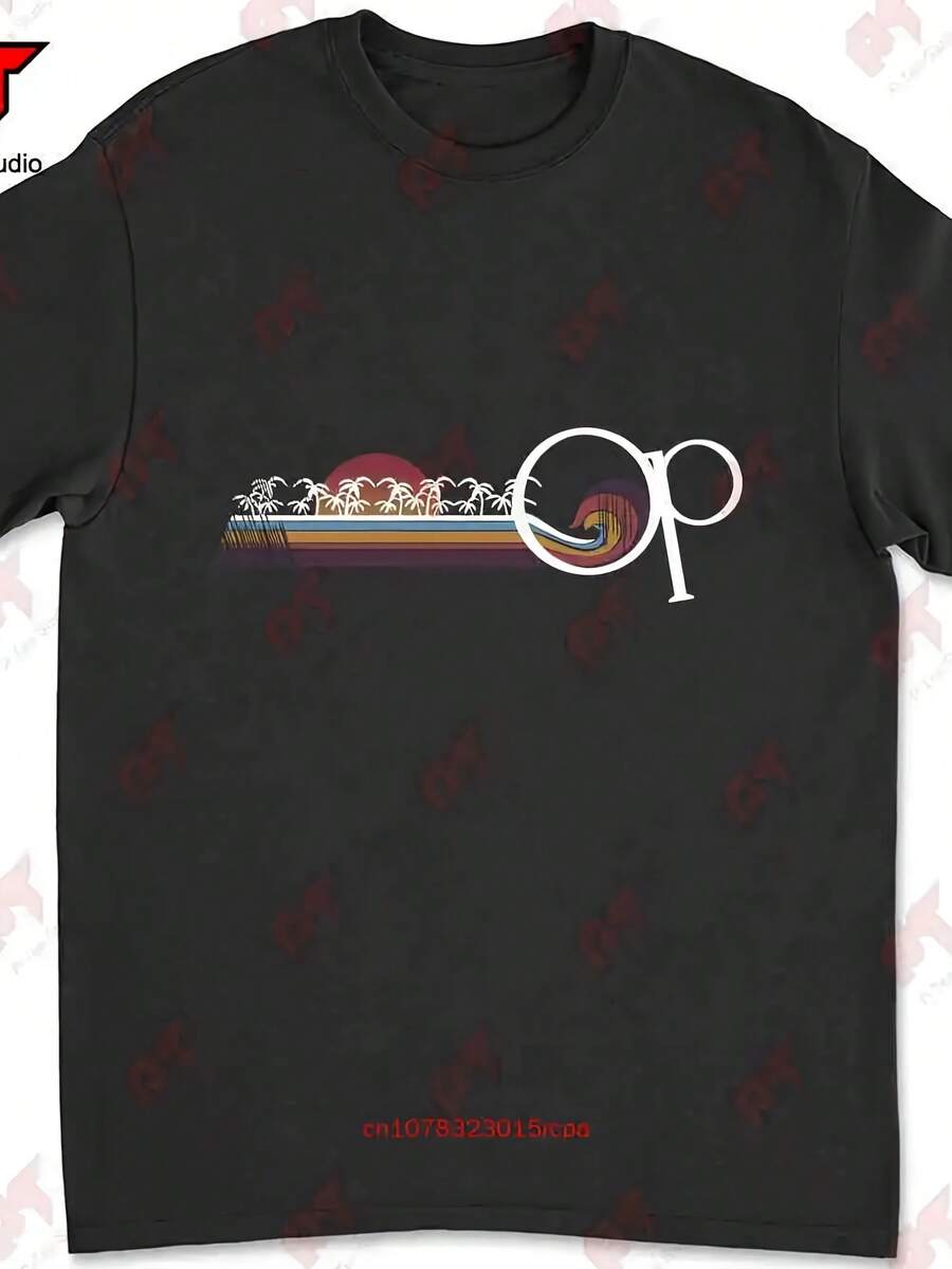 Retro Waves Surf T-Shirt G847 - Style 4 - View 1