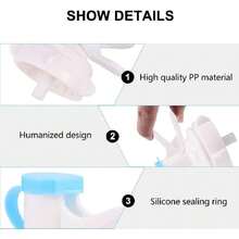 Soporte para Jarra de Agua de 5 Galones, 5 Gallon Water Jug Dispenser Stand, Encimera Antideslizante para Dispensador Agua Botellas 3- Galones con 2 Válvulas Dispensadoras,37424615 - Multicolor - Ver 6