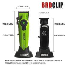 BRDCLIP Professional Haircut Set, Electric Adjustable Hair Clipper, High-Speed Motor Hair Trimmer, Rechargeable Salon Use Hair Styling Equipment FA1C, BRD-107 - Multicolor - View 10