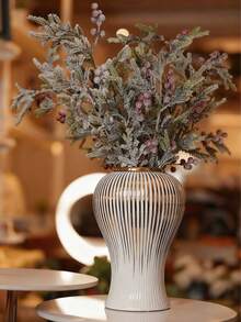 1pc Premium Creative Vase, Decoration For Living Room, Kitchen, Porch, Tabletop Ornament, Home Decor Vase, Holiday Decor, Wedding Vase, New Year Gift, Available In Large And Small Size, Please Note The Size When Purchasing - Multicolor - View 3