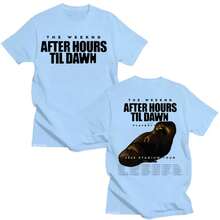 TheWeeknd After Hours Til Dawn Graphic T Shirt TheWeeknd 2026 Stadium Tour T-Shirts Men Women Fashion Hip Hop Vintage Cotton Tee - Black - View 5