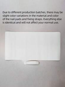 1pc PU Leather Foldable Manicure Desk Mat, Washable Nail Polish Holder, Arm Rest Pad For Nail Technicians, Nail Salons, Home Use - Multicolor - View 10