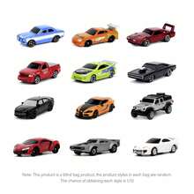 Simba Universal 2/4/6入 25週年紀念奈米汽車盲袋，神秘收藏玩具，12款金屬精細奈米玩具車 (4cm)，適合粉絲與收藏家 - 4-Pack - 查看 2