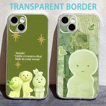 Gre S-Smiski Figures Phone Case For  16,15,14,13,12,11 Pro,Max,Plus,X,XS,XR,SE,Mini Transpart Silicone Soft.Christmas Accessories. Limited-Time Discount. Fashion Phone Cases. 17 Case. 17 Pro Case. Novelty Cases. 17 Pro Max Case. - Z1 - 查看 1