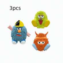 DEEOW لعبة كلب على شكل وحش صغير فريد من نوعه - متينة ومقاومة للمضغ، تصدر أصوات صافرة مثيرة للتدريب أو اللعب التفاعلي، تساعد على تنشيط الكلاب. هذه الألعاب المسلية هي الخيار المثالي لإنفاق طاقة الكلب وضرورية لكل عائلة محبة للحيوانات الأليفة. أهد هديتك المفكرة لصديقك الفرو، سوف يحبها! - متعدد الألوان - مشاهدة 8