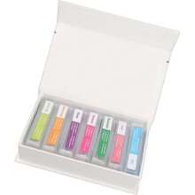 Portaobjetos de Biología, 35 Piezas de Portaobjetos de Microscopio Preparados de Vidrio para Biología, Juego de Muestras de Laboratorio con Colores Exclusivos, Ideal para Niños y,37425279 - Multicolor - Ver 1