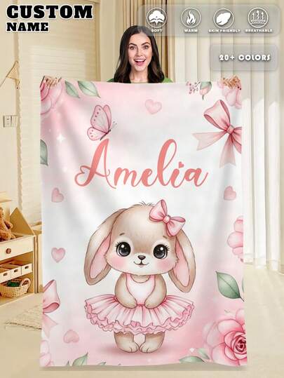 1 pătură personalizată din flanel cu nume pentru pat, canapea multifuncțională pentru sufragerie, plajă, camping, animale de companie, pătură de lenjerie de pat personalizată cu nume de familie/animal de companie/cuplu, cadouri de Crăciun personalizate, cadou de Ziua Mamei/Ziua Tatălui, cadou de familie, cadouri de ziua de naștere, cadou pentru prieten, cadou pentru ea, cadou pentru mamă/tată