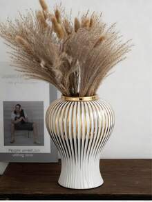 1pc Premium Creative Vase, Decoration For Living Room, Kitchen, Porch, Tabletop Ornament, Home Decor Vase, Holiday Decor, Wedding Vase, New Year Gift, Available In Large And Small Size, Please Note The Size When Purchasing - Multicolor - View 7