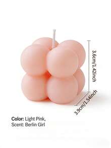 1支装香氛蜡烛，马卡龙色系香氛蜡烛套装，多种香味组合。这款家用香氛蜡烛香味怡人浓郁，无烟，燃烧时间长。 - 彩色 - 查看 10