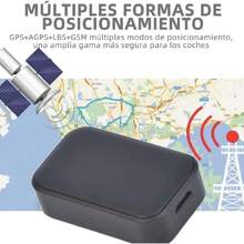 Rastreador GPS para vehículos, Rastreador de Ubicación, Mini Localizador de Rastreador GPS, Dispositivo de Seguimiento Antirrobo de Micro Vehículos,37057997 - A - Ver 6
