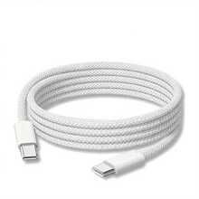 60W快充数据线，USB-C转USB-C充电线，兼容 17/17 Air/16/15 Pro/Max/Plus、Pro/Air 5、S25/S24/S23等机型。耐用线缆，支持PD快充，适合科技发烧友。 - 彩色 - 查看 7