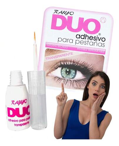 TendenciaPegamento De Pestañas Dúo Raiyo Invisible TransparenteCalidad premium