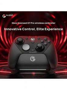GAMESIR G7 Pro精英手把 Xbox/PC/安卓/電視全平台相容 霍爾效應搖桿+體感 雙切微動扳機 可調行程扳機鍵 - 黑色 - 查看 11