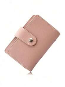 Etui na karty kredytowe ze skóry PU z 26 przegródkami, unisexowe, minimalistyczne, teksturowane etui na karty z wieloma przegródkami, okienkiem na dowód osobisty i przegródką na gotówkę, odpowiednie do codziennego użytku, prezent urodzinowy, prezent dla przyjaciółki, prezent dla matki, prezent na Dzień Nauczyciela, prezent na Halloween, prezent świąteczny, etui na legitymację szkolną (kolor ściegu losowy) - Wielokolorowe - Zobacz 9