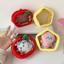 Cartoon Apple Star 3D Outdoor Baby Walking Bag Travel Transparent Pendant Bag - Ngôi sao vàng - Xem 3