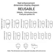 Bộ 24 móng giả hình hạnh nhân màu hồng kiểu Pháp, vừa khít với móng acrylic, bao gồm: 1 gel dẻo và 1 dũa móng, dễ dàng tạo kiểu móng Pháp và thiết kế móng cho ngày Valentine, phù hợp cho phụ nữ đi làm hàng ngày và dự tiệc. - Nhiều màu - Xem 6