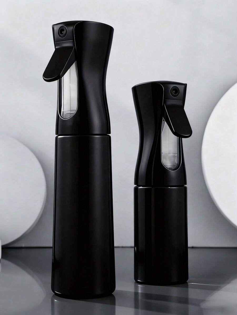 200毫升/500毫升高压自动细雾喷雾瓶，造型工具，适用于浴室、卧室、厨房、梳妆台、美发沙龙、美发产品及配件，多功能喷雾器，可重复使用