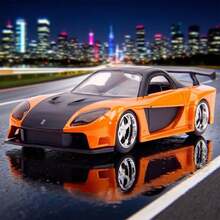 Simba 1/32 Scale Alloy Diecast Car Model Collection, Toy For Children And Adults, Boys Birthday Gift Racing Car Toy Vehicle Movable Model - 1:32 1997  RX-7 - View 3