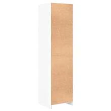 Wardrobe White 50x50x200 Cm Engineered Wood - White - View 8