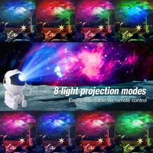Astronaut Starry Sky Projector, Galaxy Night Lamp For Bedroom Star Projector With Remote Control, Bright Led Lamp Aesthetic Nebula Ambient Lighting For Gaming Room, Home Theater, Ceiling, Party Decor And Christmas Gift - Colored Light - View 7