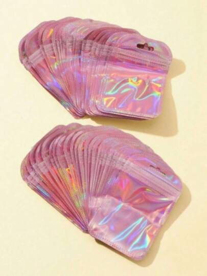 100pcs Resealable Clear PVC Jewelry Bags With Zipper - Perfect For Storing Earrings, Necklaces And Accessories, Anti-Oxidation To Prevent Discoloration, Ideal For Back To School Packaging, Valentine's Day Gifts, Party Favors, Holiday Supplies, Anniversaries, Travel Essentials And Back To School Organization - Keep Your Treasures Fashionable!,Travel Essential