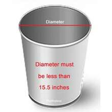 Plasticplace 12-16 Gallon Trash Bags, 1.0 Mil, Black Tall Garbage Can Liners, 24\ X 31\ (250 Case),1Count(Packof250),1.0mil.-24inchx31inch10mil24inchx31inch - 1.0mil.-24英寸x31英寸 10mil.-24英寸x31英寸 - 查看 4