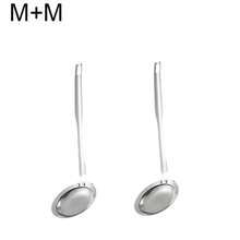 1pc/2pcs Stainless Steel Skimmer Ladle, Degreasing Spoon, Food Strainer With Ergonomic Handle And Hanging Hole, For Skimming Oil, Food Scooping - Kitchen, Restaurant, Home Chef, Dishwasher And Space-Saving Tool - Silver - View 18