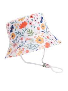 Mũ tai bèo cho bé họa tiết bướm/hoa/khủng long/sư tử hoạt hình, thích hợp cho mùa xuân/hè, phù hợp cho trẻ sơ sinh, trẻ nhỏ và trẻ em, unisex, chống tia UV, lý tưởng cho các hoạt động ngoài trời và kỳ nghỉ biển. - Nhiều màu - Xem 13