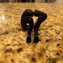 3D Printed Movable Joint Digit Figurine, 67 Styles Digit Character Decor, Birthday/Holiday Gift - 67 White - View 8