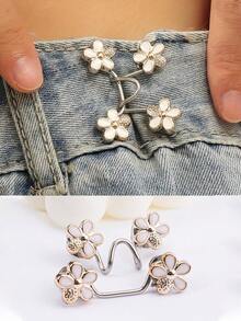 Detachable Waist Cincher For Jeans, Adjustable Waistband Extender With Metal Buckle, Removable Waist Shaper - Multicolor - View 4