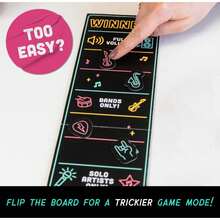 Funny Party Essential Lucky Egg Family Interactive Karaoke Board Game With Foam Microphone, 125 Lyric Cards, 8+ Years Old, 2-10 Players, Kids Gift For Festivals - A - Xem 9