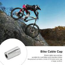 Tapas De Extremo De Cable De Freno, 500 Piezas 5mm De Bicicleta Carcasa De Cable De Freno Virolas De Tubo De Línea Alámbrica Para Bicicleta De Montaña De Carretera,37268120 - Multicolor - Ver 6
