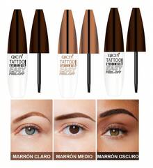 TendenciaGel Tinte Cejas Peel-off Resistente Al Agua 24h Pelado FácilCalidad premium - Marrón oscuro - Ver 4