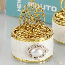 24个装糖果收纳盒，婚礼糖果包装盒，带盖空心盒，适用于节日聚会、婚礼、派对、装饰和礼品包装 - 彩色 - 查看 2