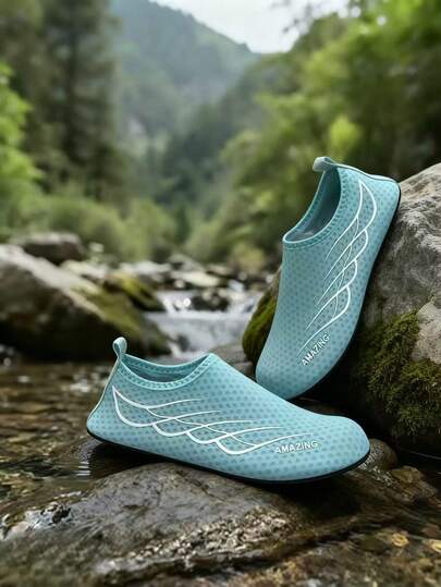 Damskie buty do wody na zewnątrz, buty do jogi, buty plażowe, szybkoschnące, oddychające, lekkie skarpetki do wody, odpowiednie do użytku wewnątrz i na zewnątrz, odzież plażowa
