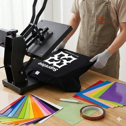 20 Sheets A4 Sublimation Transfer Paper For Mugs, Cups & Polyester T-Shirts, High Transfer Rate Heat Transfer Paper For Inkjet Printers With Sublimation Ink, DIY Personalised Craft Paper (210x297mm)