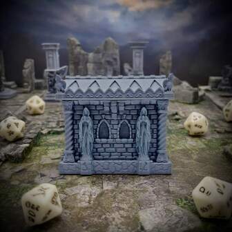 Tabletop Game - Dungeon Terrain, Role-Playing Game, Suitable For Board Game Enthusiasts 14+ Years Old, Ideal For Decorating Game Room, Crafts And Hobby Models, Game Room Accessories, Gifts