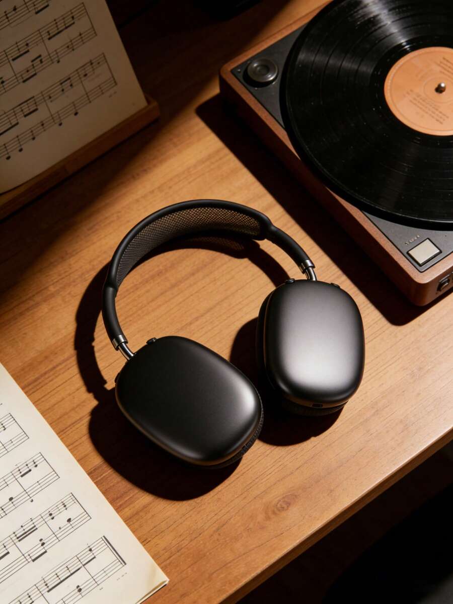 REMAX RB-300HB Bluetooth-Kopfhörer: Hochauflösende Klangqualität, verlustfreie Bluetooth 5.4-Übertragung, professionelle Akustikarchitektur, komfortable Over-Ear-Kopfhörer, keine Ermüdung, Yadan Black - Yadan Schwarz - Übersicht 1