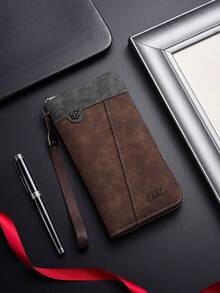 Men's Wallet, Fashion Large Capacity Multi-Card Slots Casual Phone Pouch Coin Purse, Ideal Gift For Boyfriend On Valentine's Day - Multicolor - View 15