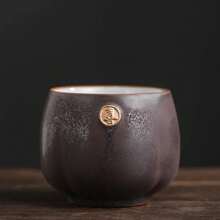 Juego de tazas de té al horno de estilo japonés, taza de té de Kung Fu de cerámica, taza maestra, juego de tazas personales, colador de tazas de té - solo 1 taza de té A - Ver 5
