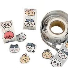 1roll/250pcs Roll Stickers With High Aesthetic Value Decorate Cute Student Hand Account Sealing Stickers, Cute And Beautiful, A Gift For Friends, Creating A Sense Of Surprise, Good-Looking And Affordable, New Year's Gift, Valentine's Day Gift, Easter Gift(Stochastic Style) - Multicolor - View 6